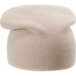 Johnstons Cashmere Czapka ecru silk rain. Białe czapki damskie marki Johnstons Cashmere, z kaszmiru. Za 409,00 zł.