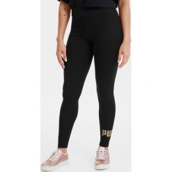 Puma Essentials Legginsy Czarny. Czarne spodnie damskie Puma, xs, z nadrukiem, z elastanu. Za 119,95 zł.