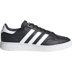 Adidas Originals Team Court Tenisówki Czarny. Czarne trampki męskie adidas Originals, bez wzorów, ze skóry, bez zapięcia. Za 343,95 zł.