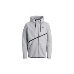Bluzy Jack Jones 12140133 CARLO. Szare bluzy męskie Jack & Jones, s, bez wzorów, bez kołnierzyka, bez rękawów, bez kaptura. Za 153,48 zł.