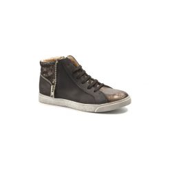 Buty Dziecko GBB CARLA. Czarne trampki dziewczęce GBB, bez wzorów, bez zapięcia. Za 335,20 zł.
