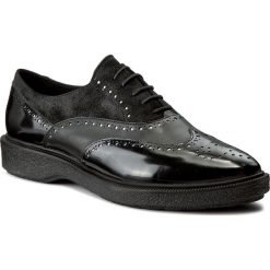 Creepersy damskie: Oxfordy GEOX - D Prestyn B D745WB 038PV C9999 Black