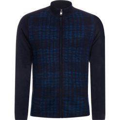 Sweter Pierre Cardin 55899/000/92550. Niebieskie swetry męskie Pierre Cardin, m, bez wzorów, z wełny, klasyczne, z klasycznym kołnierzykiem, bez kaptura. W wyprzedaży za 309,00 zł.