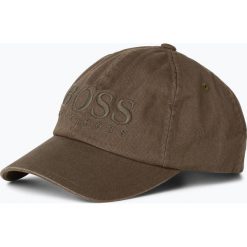 BOSS Casual - Męska czapka z daszkiem – Fritz, zielony. Zielone czapki z daszkiem męskie marki BOSS Casual, z haftami, z bawełny, casualowe. Za 599,95 zł.