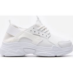 Sneakersy z elastyczną cholewką - Biały. Białe sneakersy damskie House. Za 99,99 zł.