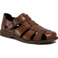 Sandały CAMEL ACTIVE - Kreta 410.12.11 Burn. Pomarańczowe klapki męskie Camel Active, bez wzorów, ze skóry. Za 479,00 zł.