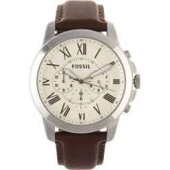 Zegarek FOSSIL - Grant FS4735 Dark Brown/Silver/Steel. Brązowe zegarki męskie marki Fossil, ze stali. Za 509,00 zł.