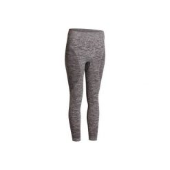 Legginsy YOGA+. Szare legginsy skórzane DOMYOS, l. Za 59,99 zł.
