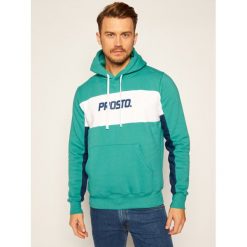 Bluza PROSTO. KLASYK Rispa 9155. Zielone bluzy męskie Prosto., xxl, bez wzorów, bez kołnierzyka, bez rękawów, bez kaptura. Za 269,00 zł.