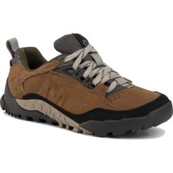 Trekkingi MERRELL - Annex Trak Low J98841 Butternut. Pomarańczowe trapery męskie Merrell, z zamszu, bez zapięcia, trekkingowe. W wyprzedaży za 249,00 zł.