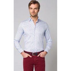 Koszula z Nadrukiem Elena. Koszule męskie LANCERTO, na lato, m, z nadrukiem, z bawełny, eleganckie. Za 349,90 zł.