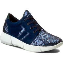 Sneakersy TRUSSARDI JEANS - 79S260 49. Niebieskie półbuty damskie Trussardi Jeans, z jeansu. W wyprzedaży za 359,00 zł.