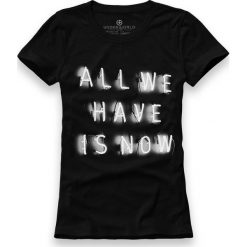 T-shirt damski UNDERWORLD All we have is now. Czarne koszulki damskie Underworld, xl, z bawełny. Za 69,99 zł.