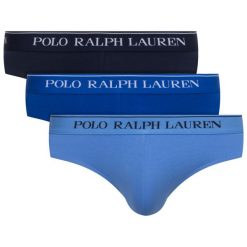 Komplet 3 par slipów Polo Ralph Lauren 714513423009. Slipy męskie Polo Ralph Lauren, xxl, bez wzorów, z elastanu. Za 209,00 zł.
