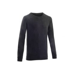 Bluza Gym & Pilates 100 męska. Szare bluzy męskie marki DOMYOS, xl, z bawełny. Za 34,99 zł.