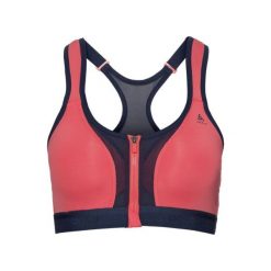 Odlo Biustonosz Sportowy Sports Bra Double High Support Diving/Navy 80c. Niebieskie biustonosze damskie termoaktywne Odlo, bez wzorów. Za 166,00 zł.