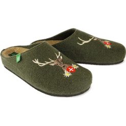 DR. BRINKMANN 220273-7 khaki, kapcie męskie. Brązowe kapcie męskie Dr. Brinkmann. Za 139,90 zł.