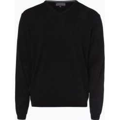 Finshley & Harding - Sweter męski z kaszmiru i jedwabiu, szary. Szare bez kategorii Finshley & Harding, xxl, z kaszmiru. Za 199,95 zł.