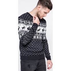 Jack & Jones - Sweter. Czarne bez kategorii Jack & Jones, xxl, z dzianiny, z okrągłym kołnierzem. W wyprzedaży za 69,90 zł.