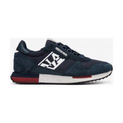 Napapijri Virtus Tenisówki Niebieski. Niebieskie trampki męskie Napapijri, bez wzorów, ze skóry, bez zapięcia. Za 440,95 zł.
