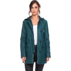 Parka "Chloe" w kolorze zielonym. Zielone parki damskie marki Cosy Winter, s. W wyprzedaży za 272,95 zł.