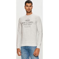 Jack & Jones - Bluza. Zielone bluzy męskie Jack & Jones, s, z nadrukiem, z bawełny, z okrągłym kołnierzem, bez rękawów, bez kaptura. Za 179,90 zł.