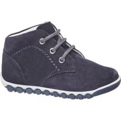 Buciki niemowlęce chłopięce: buciki dziecięce Bobbi-Shoes granat
