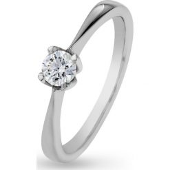 Wspaniały Pierścionek Złoty - złoto 585, Brylant 0,25ct. Żółte pierścionki damskie W.KRUK, z brylantem, złote. Za 4590,00 zł.