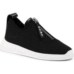Sneakersy DKNY - Melissa K4946683 Knit Black/Blk. Czarne półbuty damskie DKNY, ze skóry ekologicznej. Za 479,00 zł.
