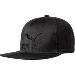 Puma Czapka Z Daszkiem Archive Female Flatbrim Cap Black. Czarne czapki z daszkiem damskie marki Puma, z haftami, z bawełny. W wyprzedaży za 69,00 zł.