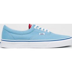 Vans - Tenisówki. Niebieskie trampki męskie Vans, bez wzorów, z gumy, na sznurówki. W wyprzedaży za 199,90 zł.