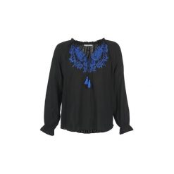 Bluzki Betty London ESIBELLE. Czarne bluzki damskie Betty London, s, bez wzorów, bez kołnierzyka, bez rękawów. Za 103,35 zł.