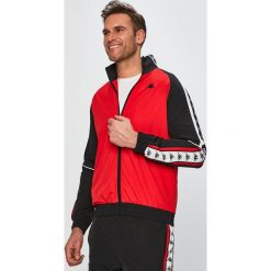 Kappa - Kurtka. Czerwone płaszcze męskie Kappa, m, bez wzorów, z poliesteru, bez kaptura. W wyprzedaży za 219,90 zł.