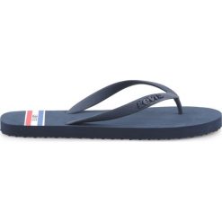 Levi's Japonki Niebieski. Niebieskie klapki męskie w paski, z materiału. Za 94,95 zł.