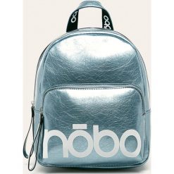 Nobo - Plecak. Niebieskie plecaki damskie Nobo, z nadrukiem, ze skóry ekologicznej. W wyprzedaży za 159,90 zł.