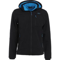 Kurtki sportowe męskie: CMP MAN JACKET ZIP HOOD Kurtka Softshell nero/river