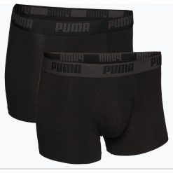 Puma - Obcisłe bokserki męskie pakowane po 2 szt., czarny. Czarne bokserki męskie marki Puma, z dżerseju. Za 74,95 zł.