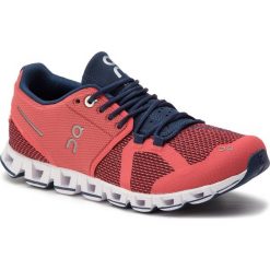 Buty ON - Cloud 00019 Coral/Pacific 99970. Czerwone buty sportowe damskie On, z materiału, sportowe, do biegania. W wyprzedaży za 419,00 zł.