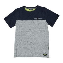 T-shirty chłopięce: Koszulka w kolorze granatowo-szarym
