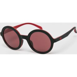 Adidas Originals - Okulary AOR016.009.053. Fioletowe okulary przeciwsłoneczne damskie adidas Originals, okrągłe. W wyprzedaży za 129,90 zł.