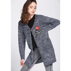 Granatowy Kardigan Permanence. Niebieskie kardigany damskie Born2be, l. Za 49,99 zł.