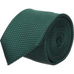 Krawat platinum zielony classic 200. Zielone krawaty męskie marki Recman, bez wzorów, z tkaniny, eleganckie. Za 69,00 zł.