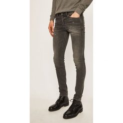 Diesel - Jeansy Sleenker. Szare jeansy męskie Diesel, bez wzorów. Za 799,90 zł.