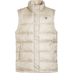 GANT THE PUFFER VEST Kamizelka offwhite. Szare kamizelki dziewczęce GANT, z materiału. Za 929,00 zł.