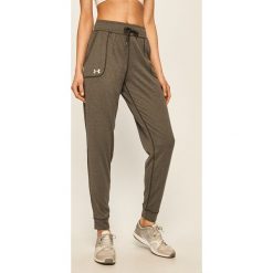 Under Armour - Spodnie. Szare spodnie damskie Under Armour, s, z poliesteru. W wyprzedaży za 149,90 zł.