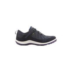 Buty Ecco Aspina Navy 838543 50320. Niebieskie trampki i tenisówki damskie ecco, bez wzorów, bez zapięcia. Za 456,63 zł.
