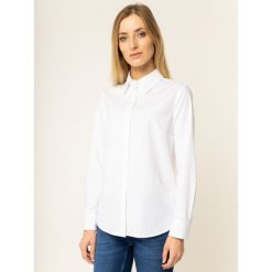 Koszula Calvin Klein Jeans J20J212885. Białe bluzki damskie Calvin Klein Jeans, xs, bez wzorów, z elastanu, bez kołnierzyka, bez rękawów. W wyprzedaży za 239,00 zł.