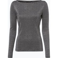 T-shirty damskie: Comma – Damska koszulka z długim rękawem, szary