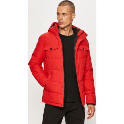 Jack & Jones - Kurtka. Czarne płaszcze męskie Jack & Jones, s, bez wzorów, z poliesteru, krótkie, z kapturem. Za 299,90 zł.