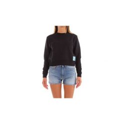 Bluzy Calvin Klein Jeans J20J208047. Czarne bluzy damskie marki Calvin Klein Jeans, m, z jeansu. Za 397,51 zł.